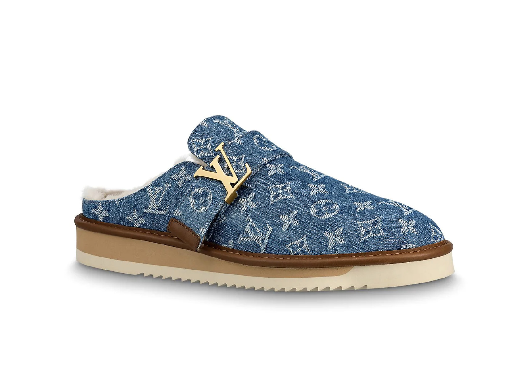 Louis Vuitton Cosy Mule Monogram Denim | StockX