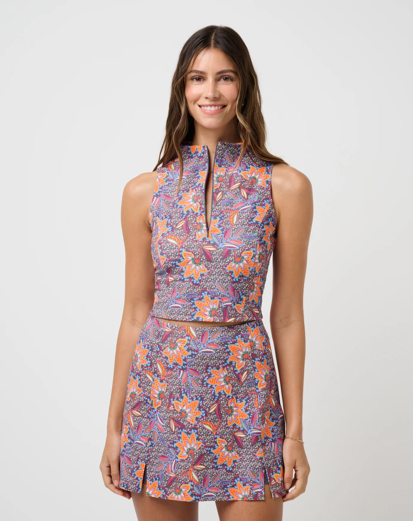 Sunfire Zip Tank | TravisMathew