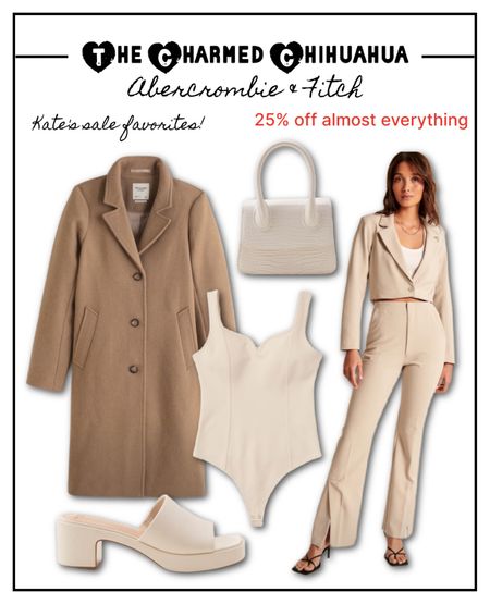25% off almost everything at Abercrombie & Fitch during the LTK fall sale!

Wool dad coat, bodysuit, cropped blazer, flared pant, mules

#LTKSale #LTKstyletip #LTKSeasonal