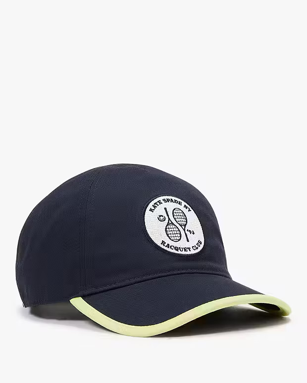 Racquet Club Baseball Cap | Kate Spade Outlet