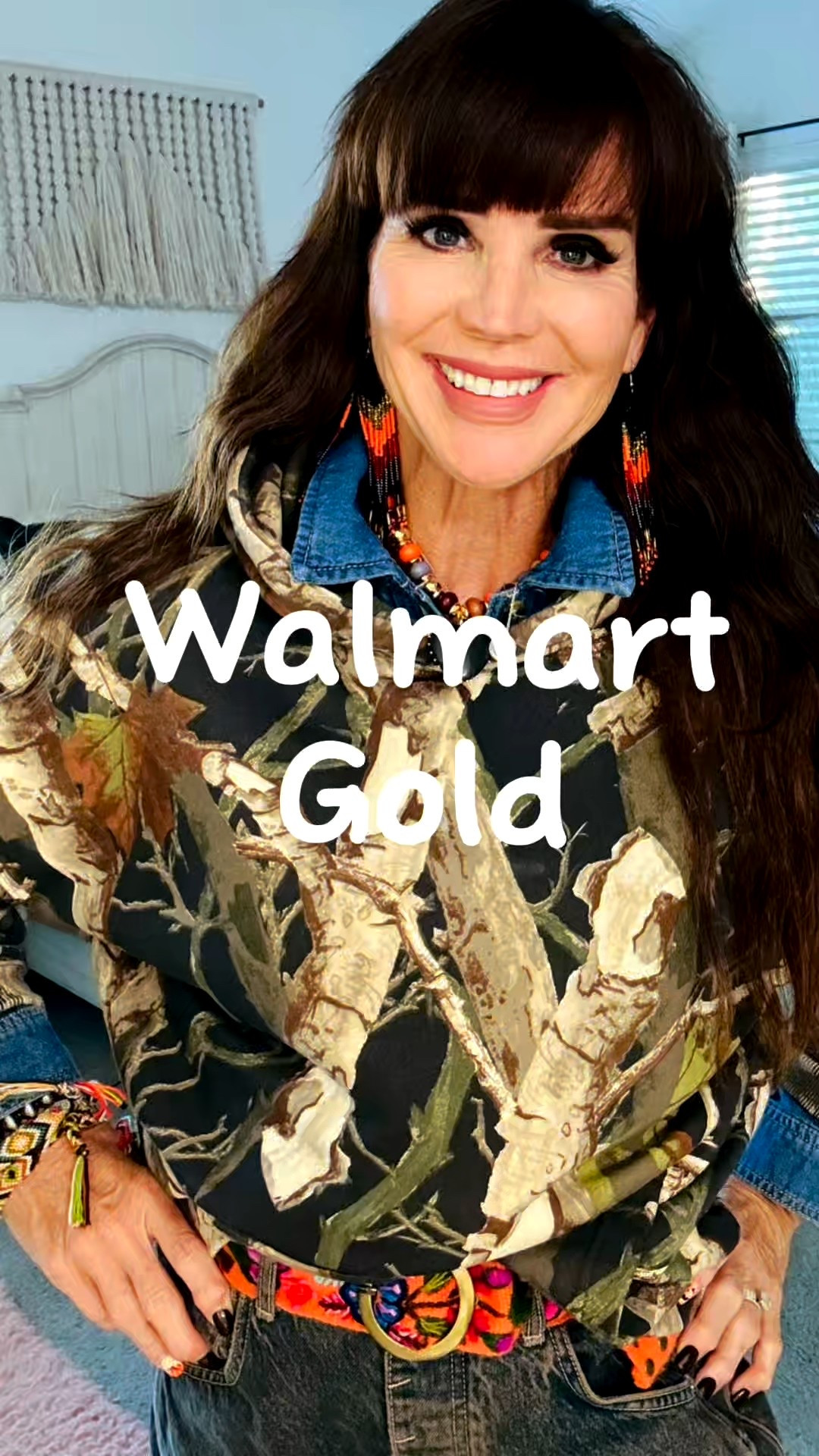 Walmart finds can happen in the men’s department!!  I found this adorable hoodie there!  Walmart denim blouse, free people jeans and Amazon mules!! 

#LTKOver40 #LTKStyleTip #LTKSeasonal