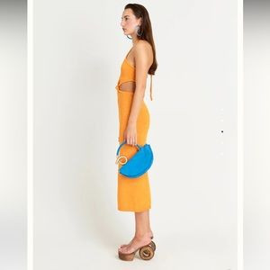 CULT GAIA Cameron Knit Dress in Marigold, size M, NWT | Poshmark