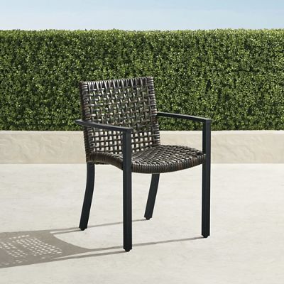 Isola Dining Armchair in Aluminum | Frontgate