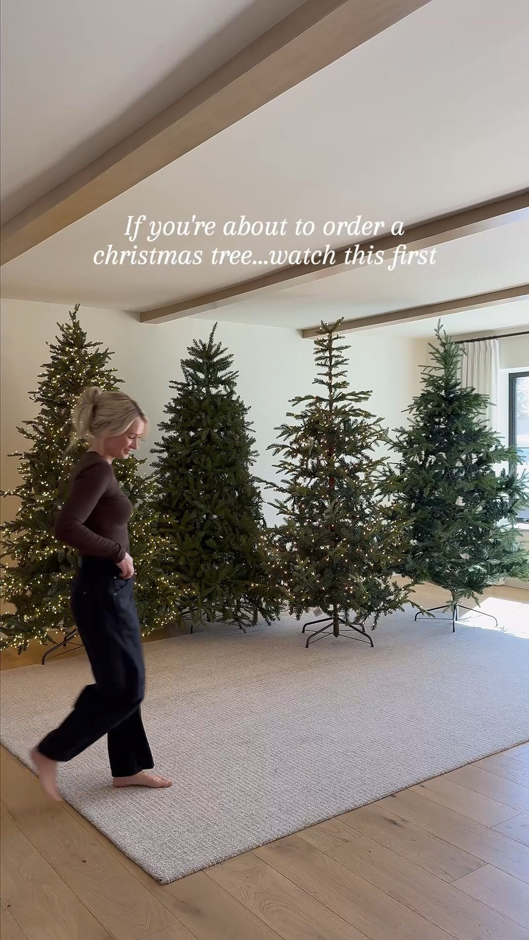 I did the heavy lifting so you wouldn’t have to — rounding up the best Christmas trees this season 🎄🎄🎄all of these are the 7.5'
FROM LEFT TO RIGHT:
1. Glitzhome Majestic Evergreen
2. National Tree Company Dunhill Fir
3. National Tree Company Norwegian Spruce
4. Homcom Nordic Pine

JEANS: 24 (size down 1)
TOP: SMALL

RUG: ivory/gray


#LTKHoliday #LTKHome #LTKSeasonal