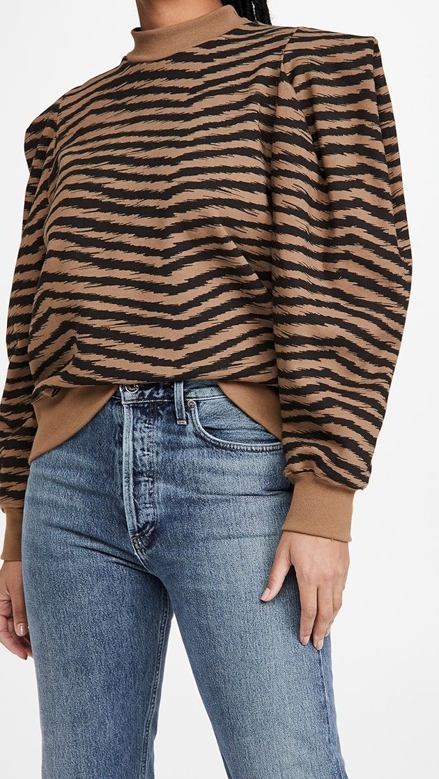 AGOLDE Folded Sleeve Sweatshirt | SHOPBOP | Black Friday Save 20% On Orders $200+ | Shopbop