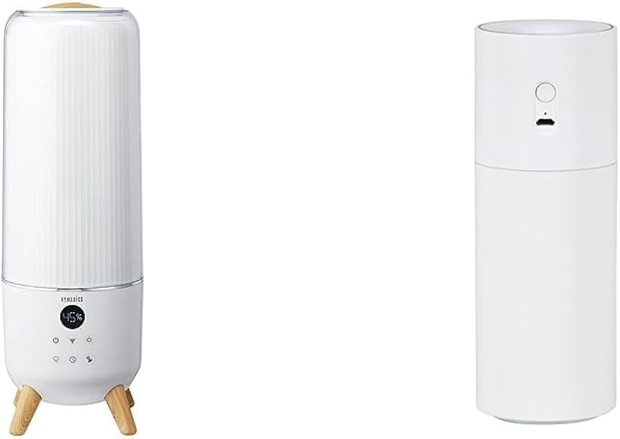 Homedics Ultrasonic Humidifier - Large Deluxe Air Humidifiers for Bedroom, Plants, Office - Top-F... | Amazon (US)