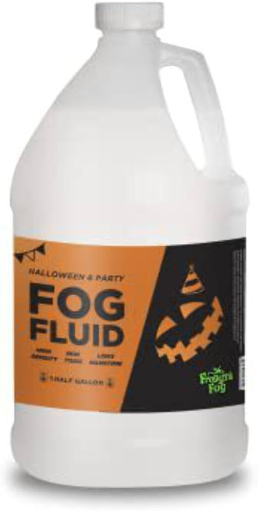 Froggy's Fog Halloween and Party Fog Fluid, High Output Long-Lasting Fog Juice for 400-1500 Watt ... | Amazon (US)