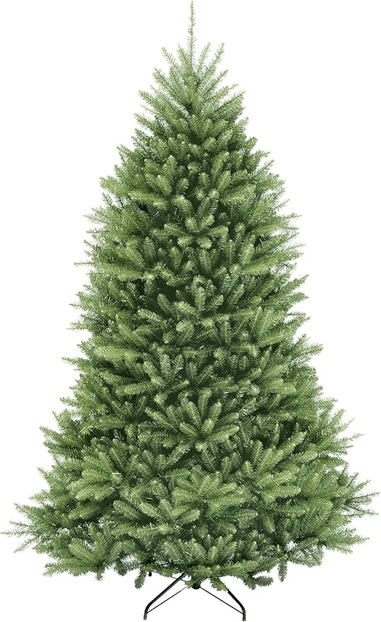 National Tree Company Artificial Christmas Tree | Includes Stand | Dunhill Fir - 7 ft | Amazon (US)