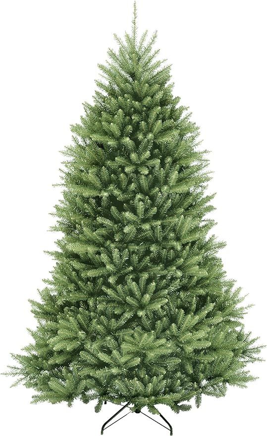 National Tree Company Artificial Full Christmas Tree, Green, Dunhill Fir, Includes Stand, 7.5 Fee... | Amazon (US)