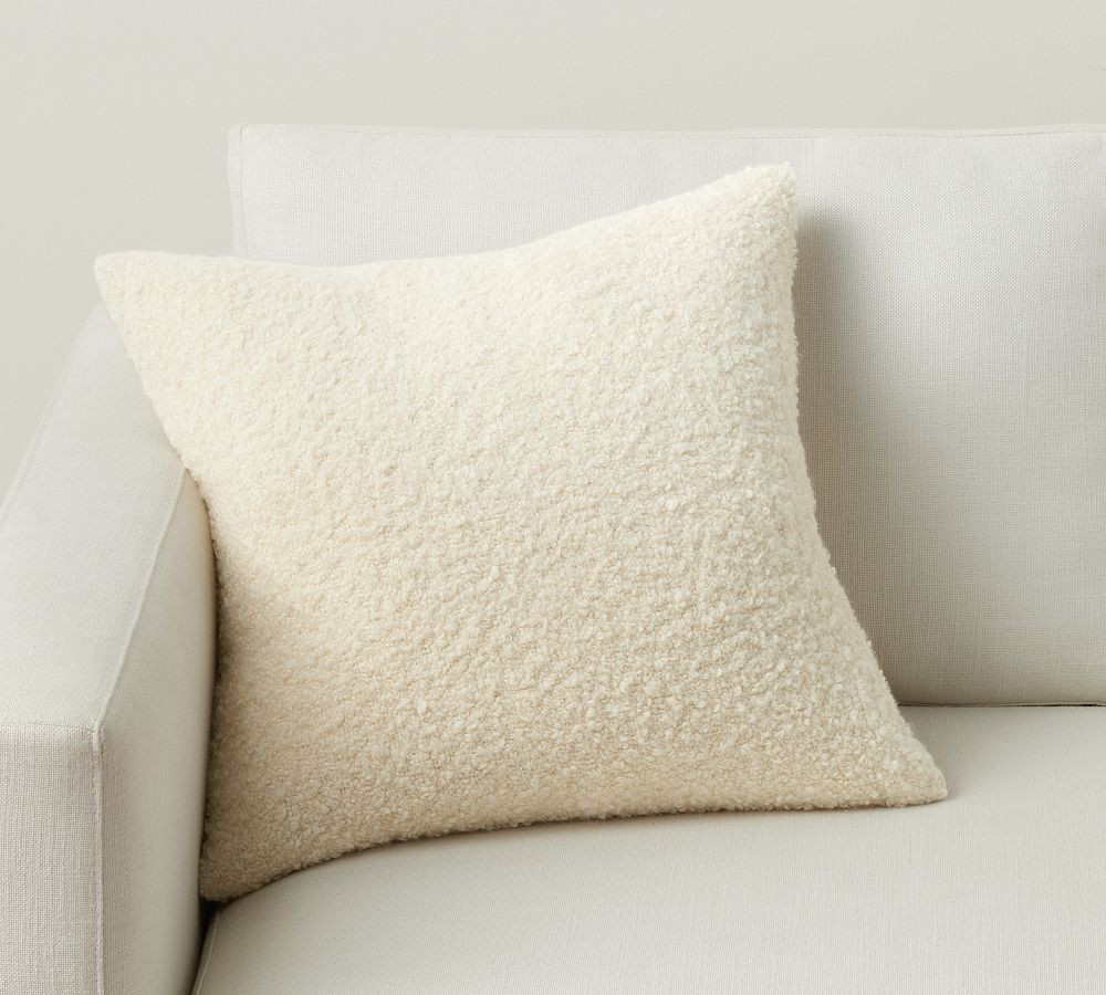Boucle Throw Pillow | Pottery Barn (US)