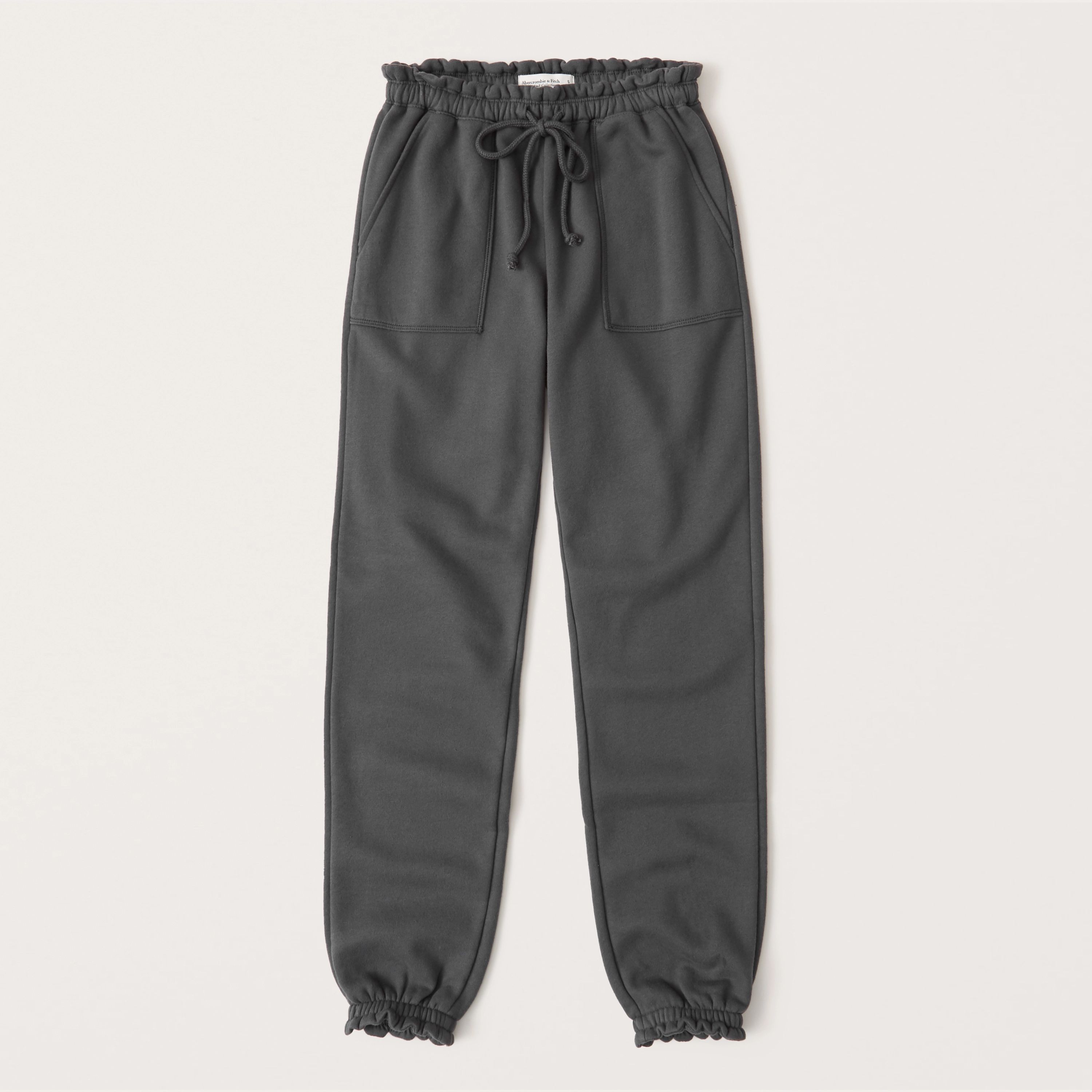 Ruffle-Waist Classic Sweatpants | Abercrombie & Fitch (US)