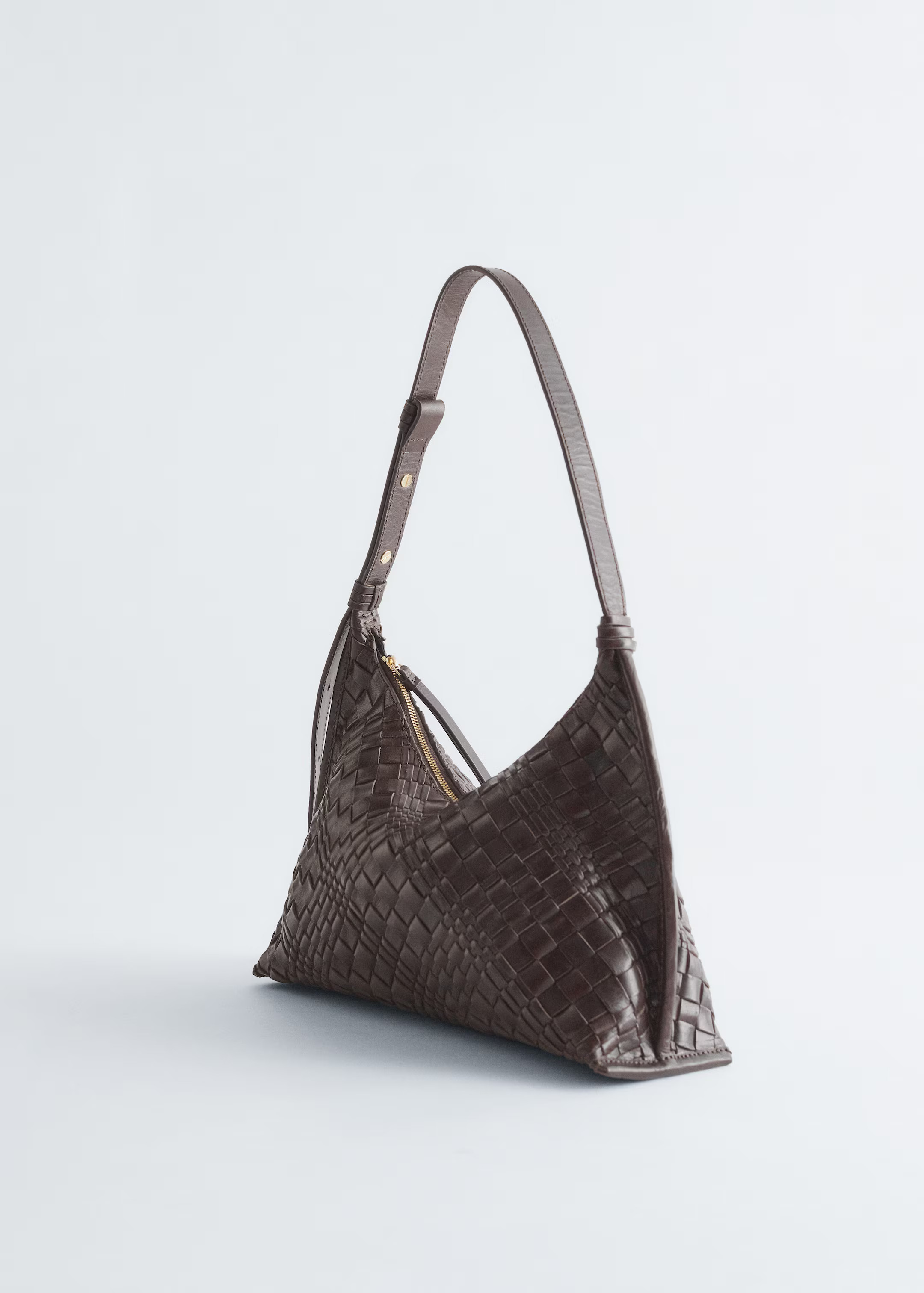 Interwoven Leather Crossbody Bag | H&M (UK, MY, IN, SG, PH, TW, HK)