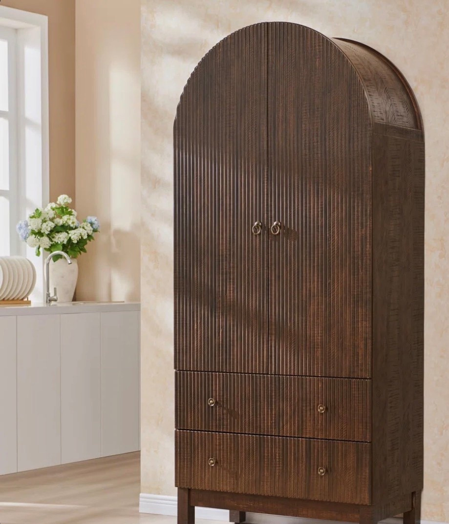My wayfair sale pick! Love the arch and fluted detail. Happy Way Day!

#LTKHome #LTKSaleAlert