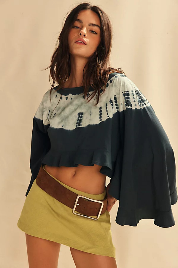 My Little Micro Mini Cotton-Linen Skort | Free People (Global - UK&FR Excluded)