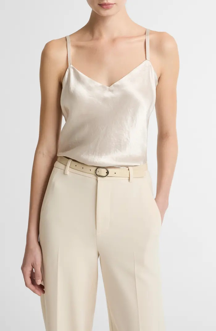 Vince Crinkle Satin Camisole | Nordstrom | Nordstrom