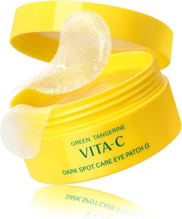 GOODAL Green Tangerine Vitamin C Eye Patches ALPHA – 25% Thicker Hydrogel Under Eye Patches for... | Amazon (US)