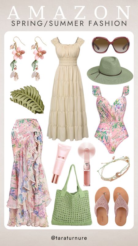 Embrace the season with these must-have fashion finds from Amazon! From hats to sandals, dresses to bags, I've got your summer and spring style covered.

#SummerFashion #SpringStyle #AmazonFinds #FashionFaves #SunHat #Sandals  #SummerDress #RaffiaBag #SummerEssentials #SpringTrends #FashionFinds #SummerOutfit #SpringOutfit #VacationOutfit



#LTKstyletip #LTKshoecrush #LTKswim