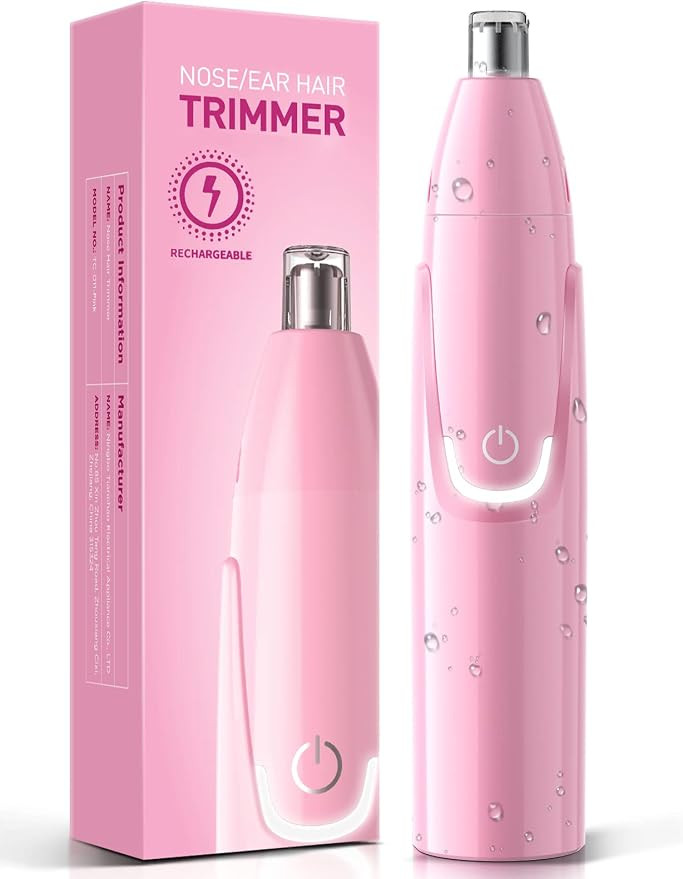 ZORAMI Rechargeable Ear and Nose Hair Trimmer - 2026 Professional Painless Eyebrow & Facial Hair ... | Amazon (US)