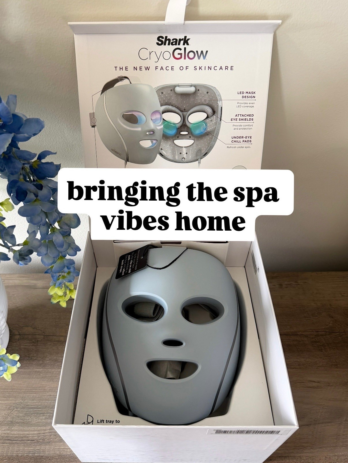 Trying to figure out how to get that spa-level skin glow at home without spending a fortune on monthly facials. My new Shark Cryo Glow LED mask just arrived today and it's officially on the charger. I’m using this to target dullness and fine lines right from my couch while I wind down for the night. I'll keep you posted on my review!

Anti aging skincare, at home facial routine, skincare over 30, anti aging skincare tips

#LTKselfcare #LTKHome #LTKBeauty