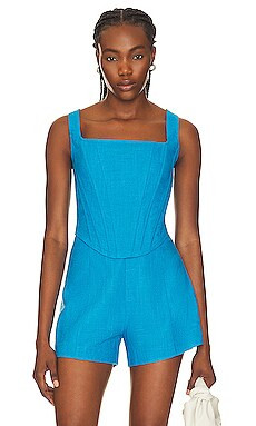 Aureta. Sophia Bustier in Azure from Revolve.com | Revolve Clothing (Global)