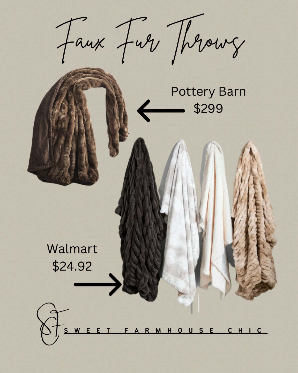Faux Fur Throws

These throws from Walmart are absolutely amazing!! You can splurge or save🥰 Wouldn’t this make a great gift?!!

#LTKSeasonal #LTKGiftGuide #LTKHoliday