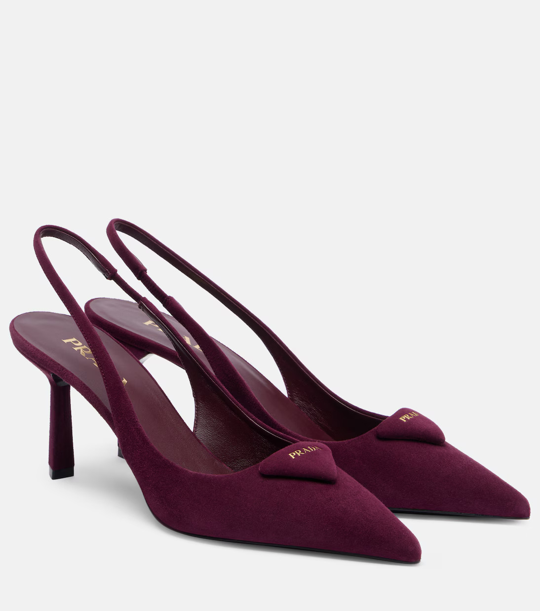 75 suede slingback pumps | Mytheresa (UK)