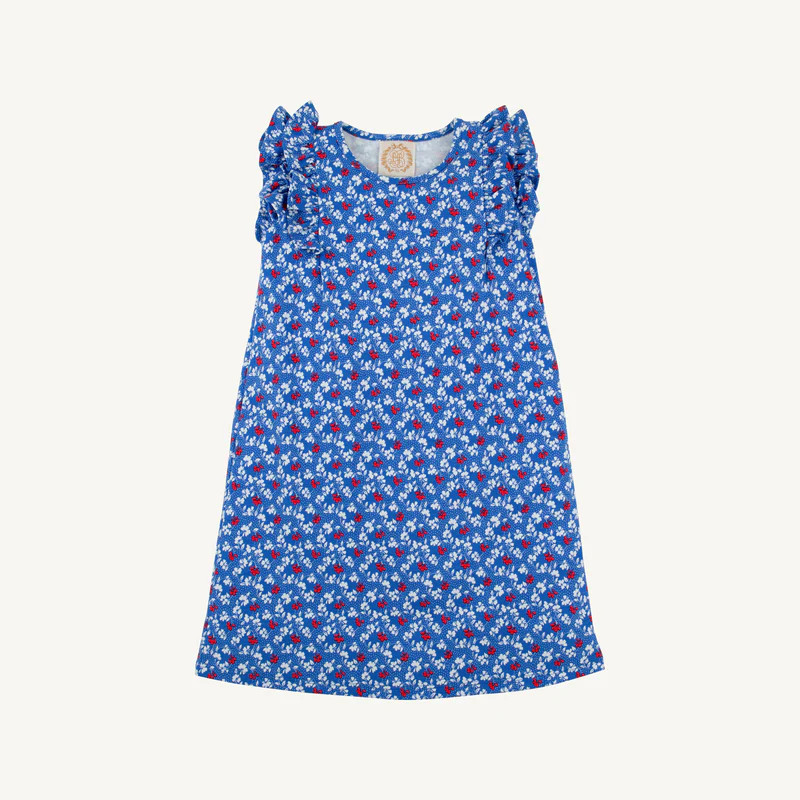 Ruehling Ruffle Dress - Potomac Petals | The Beaufort Bonnet Company