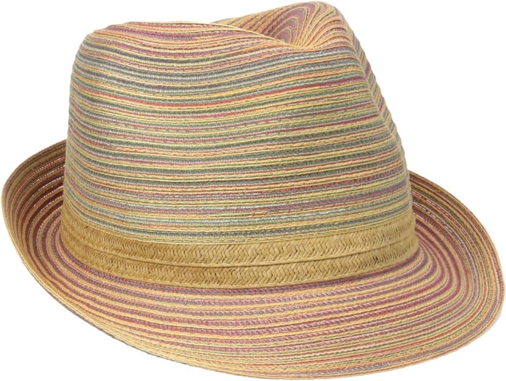 San Diego Hat Company Women’s Mixed Braid Sun Hat, Fedora Sun Hat | Amazon (US)