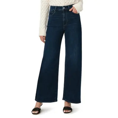 PAIGE Anessa High Waist Ankle Wide Leg Jeans in Amagansett at Nordstrom, Size 32 | Nordstrom