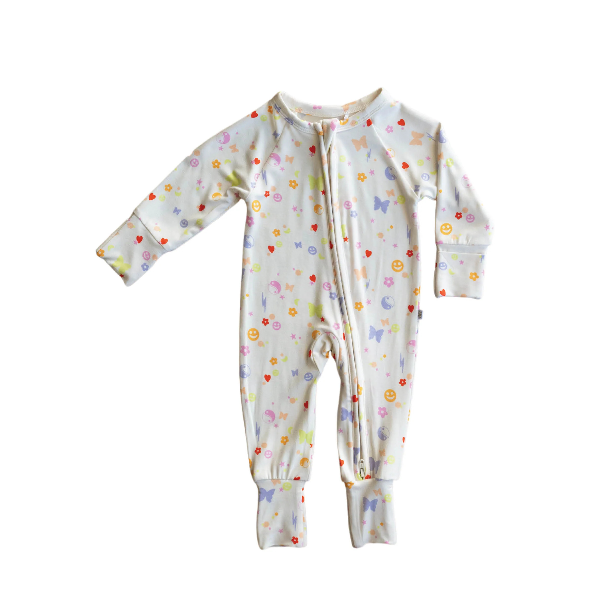 Confetti | Bamboo Zip Romper | Brixton Phoenix