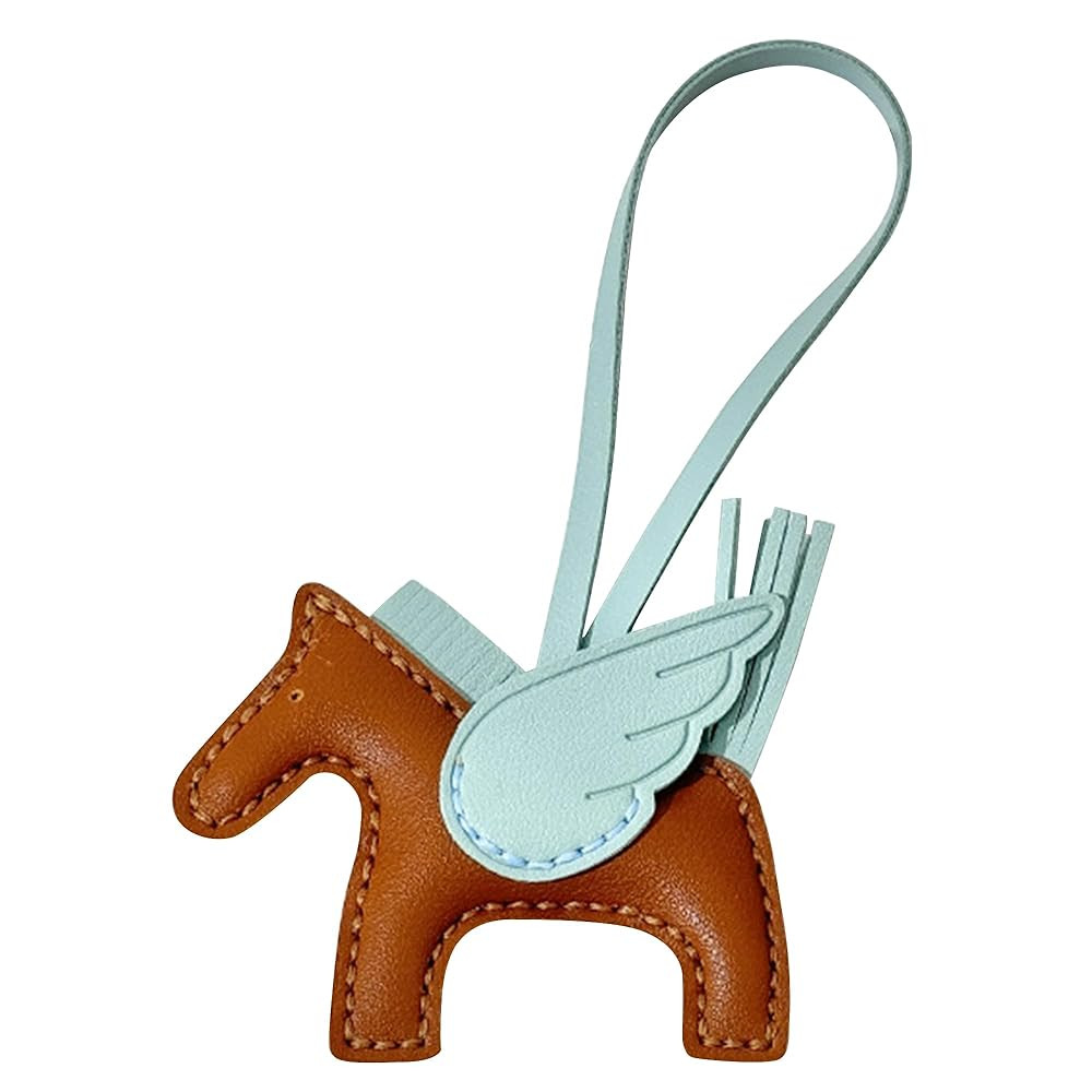 Cute Horse Bag Charm, Hand-Sewn Bag Charms for Tote Bags Purse Handbags PU Bag Accessories | Amazon (US)