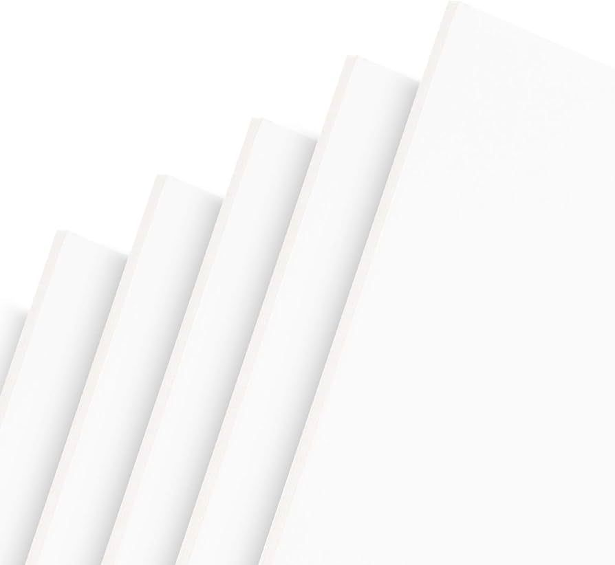 Mat Board Center, Pack of 10 1/8" White Foam Core Boards (11x14, White) | Amazon (US)