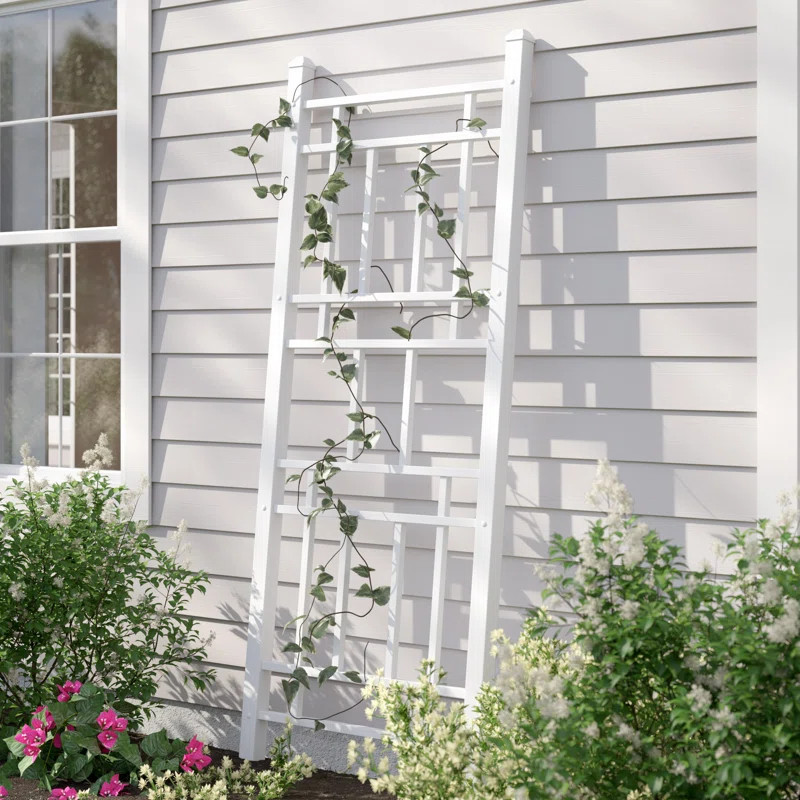 Freeport Park® Wellington 28"x75" Vinyl Garden Trellis & Reviews | Wayfair | Wayfair North America