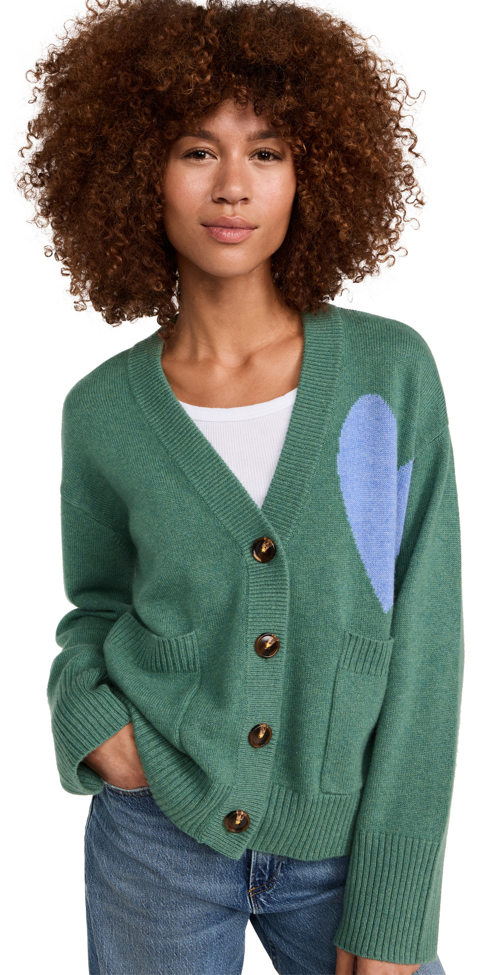 Ricki Heart Max Cashmere Cardigan | Shopbop