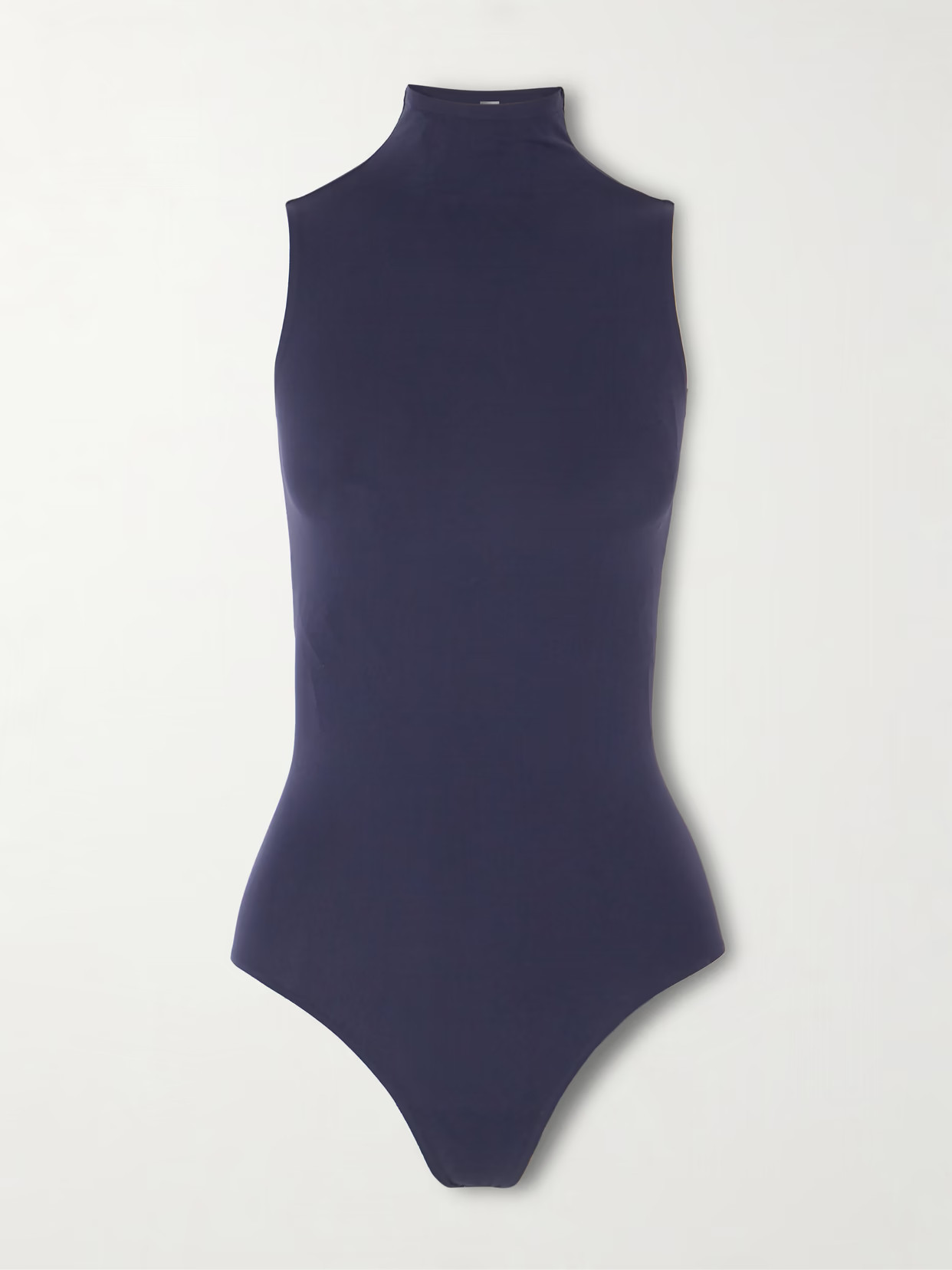 Commando - Ballet Stretch-jersey Thong Bodysuit - Navy | NET-A-PORTER (UK & EU)