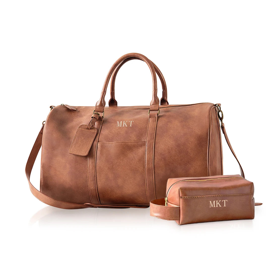 Best Anniversary Gift for Men, Valentine's Day Gift, Personalized Leather Bag, 3rd Anniversary Le... | Etsy (US)