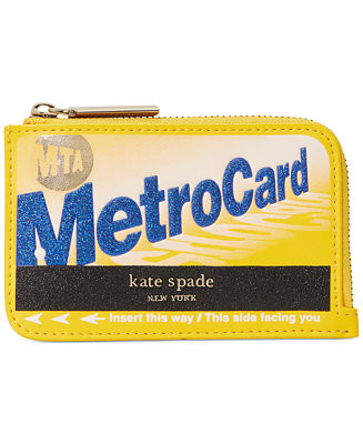 Kate Spade New York On A Roll Leather Zip Cardholder - Macy's | Macy's