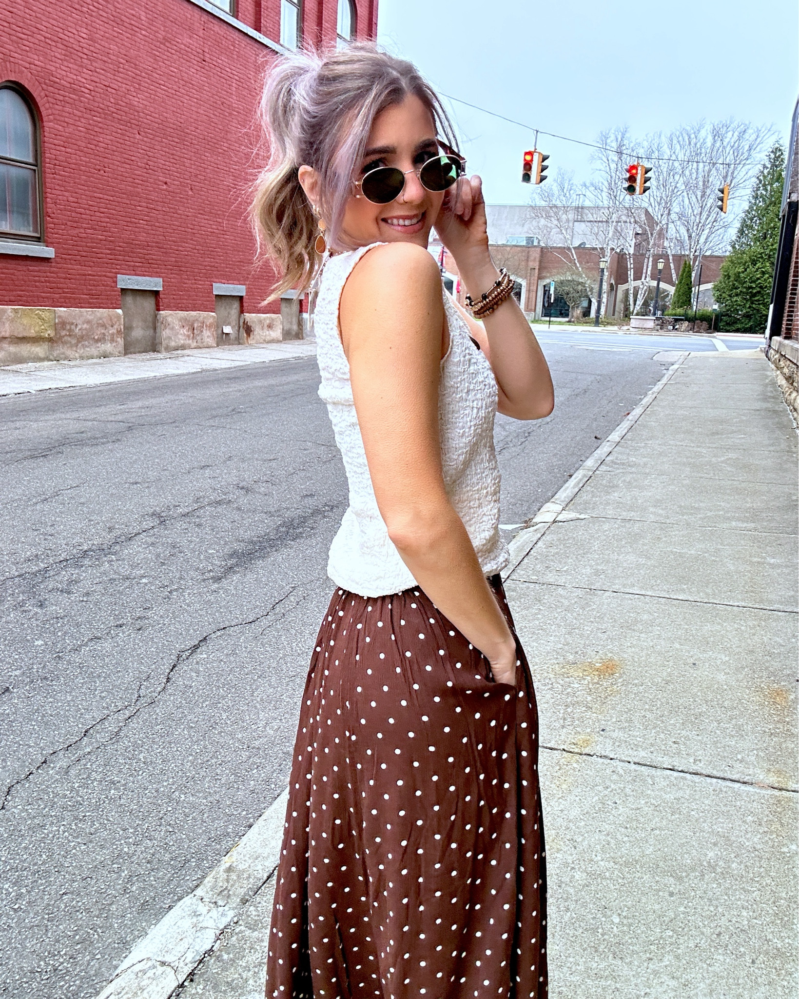 Polka dots Makin’ people stop 

#LTKU #LTKPlusSize #LTKootd