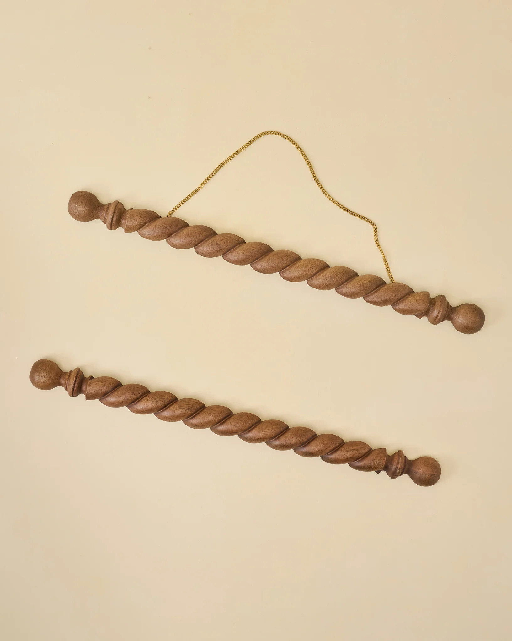 Turned Wood Poster Hanger Kit | Magnolia