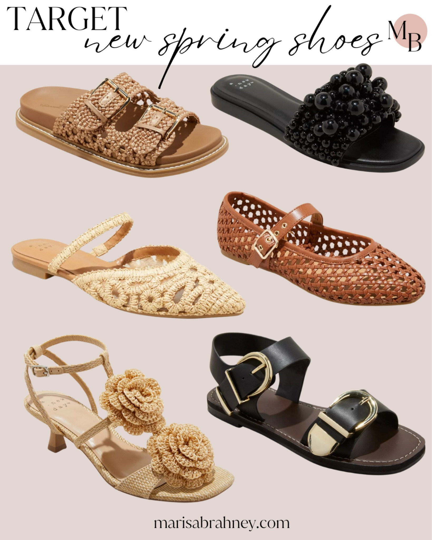 New at Target! Spring shoes have arrived and there are so many cute styles that are on budget!