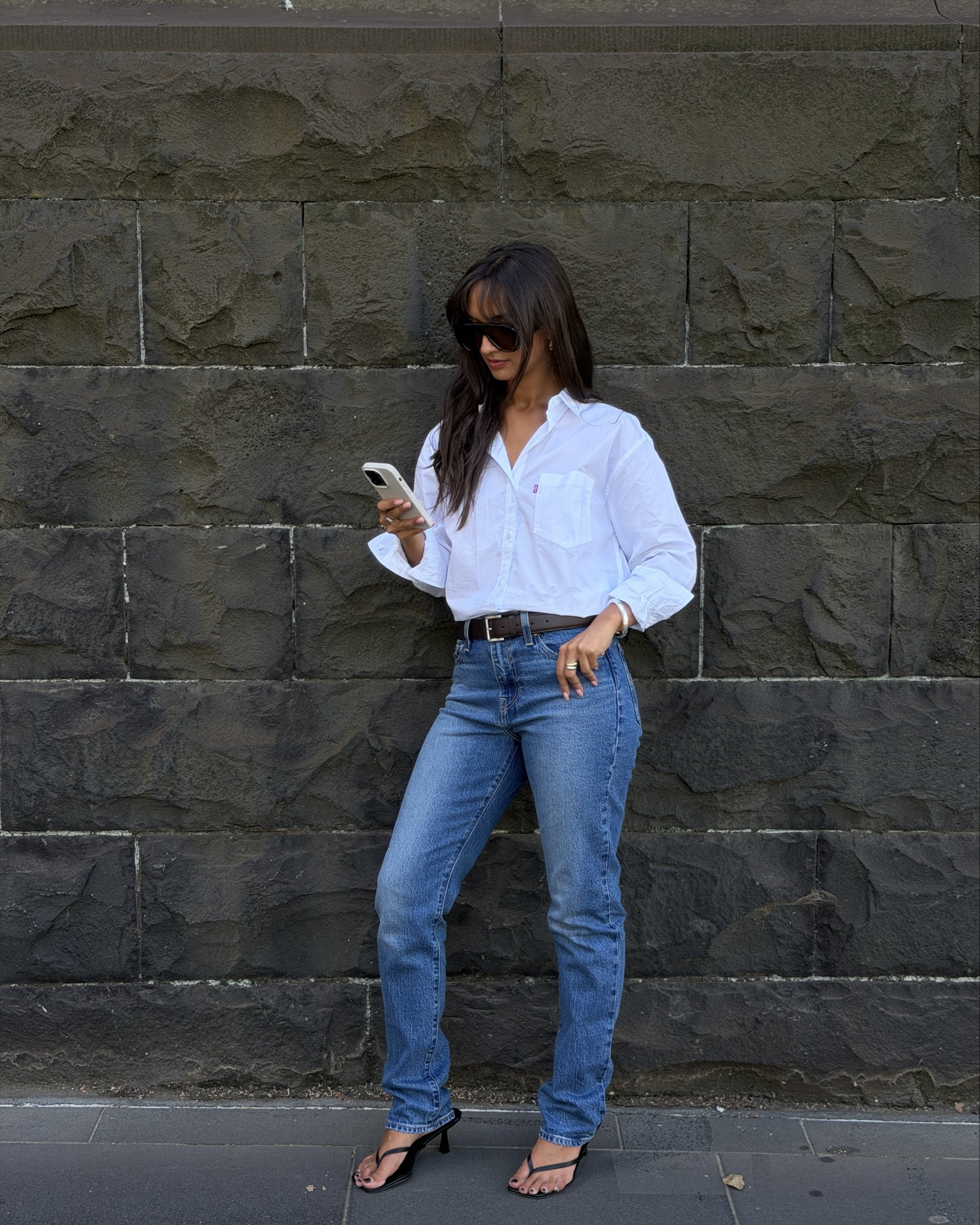 let me tell you ~ a skinnier style jean is on rotation for me these days (never thought the day would come) but i’m here for them, it’s really giving 90’s !!! 

also loving a bandana moment ~ love this Levi’s one hehe 
shirt ~ boyfriend (i’m wearing a size small) 
jeans ~ slim wedgie (i’m wearing a size 28, also I have tagged another wedgie style option for you too <3)  
bandana ~ silk bandana 

#Ad

#LTKFashionMonth #LTKworkwear #LTKaustralia