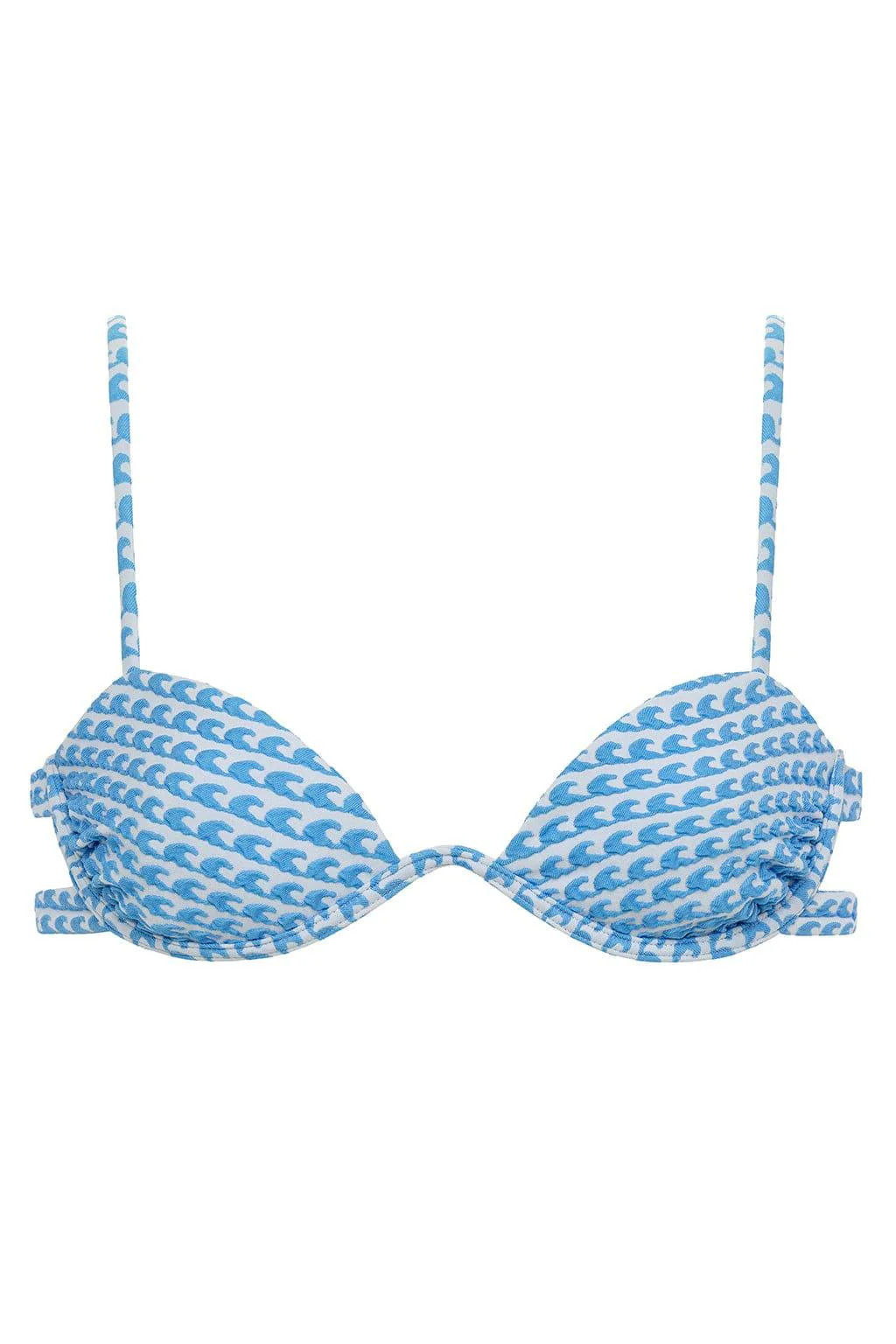 Wave Repeat Elany Bikini Top | Montce