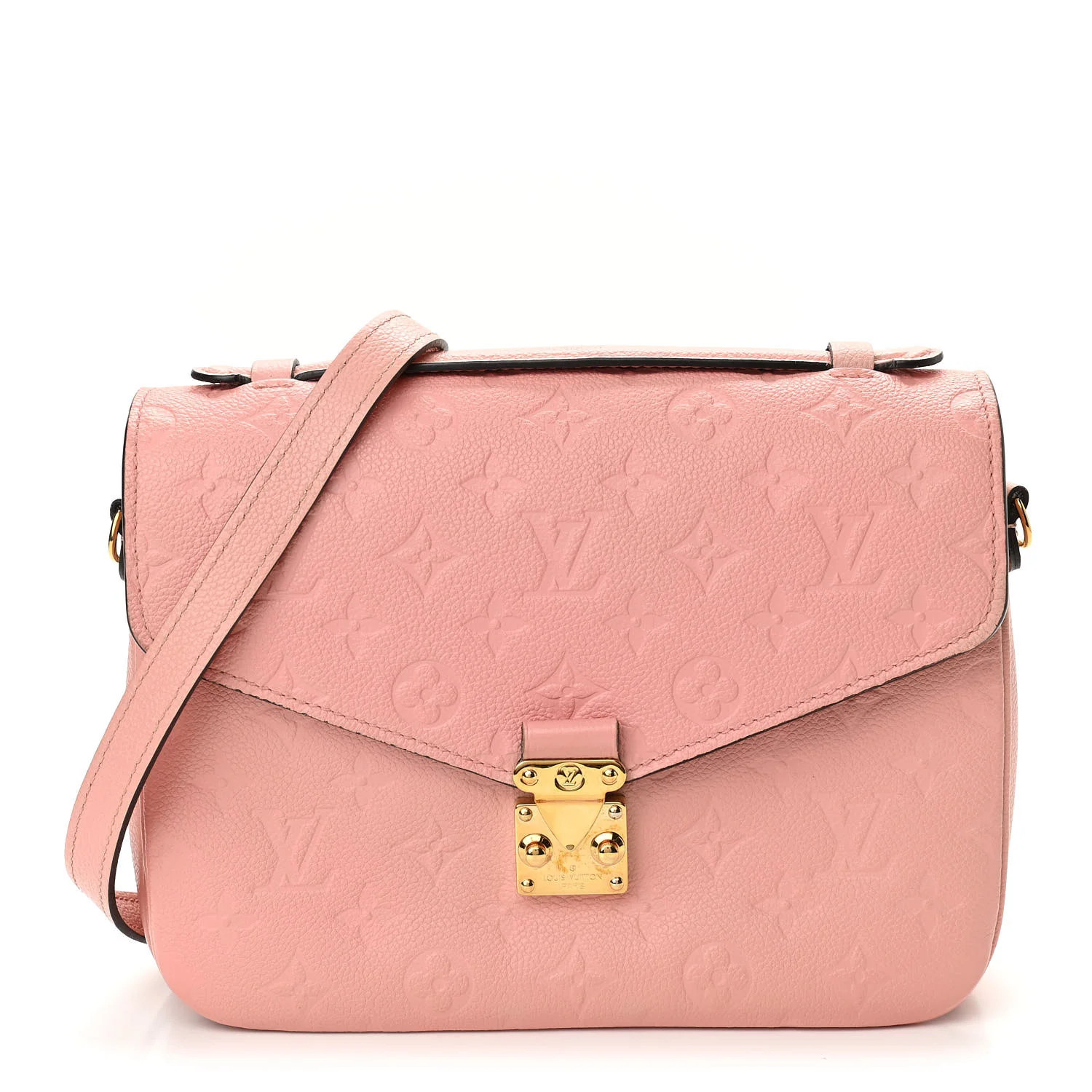 LOUIS VUITTON Empreinte Pochette Metis Rose Poudre | FASHIONPHILE | Fashionphile