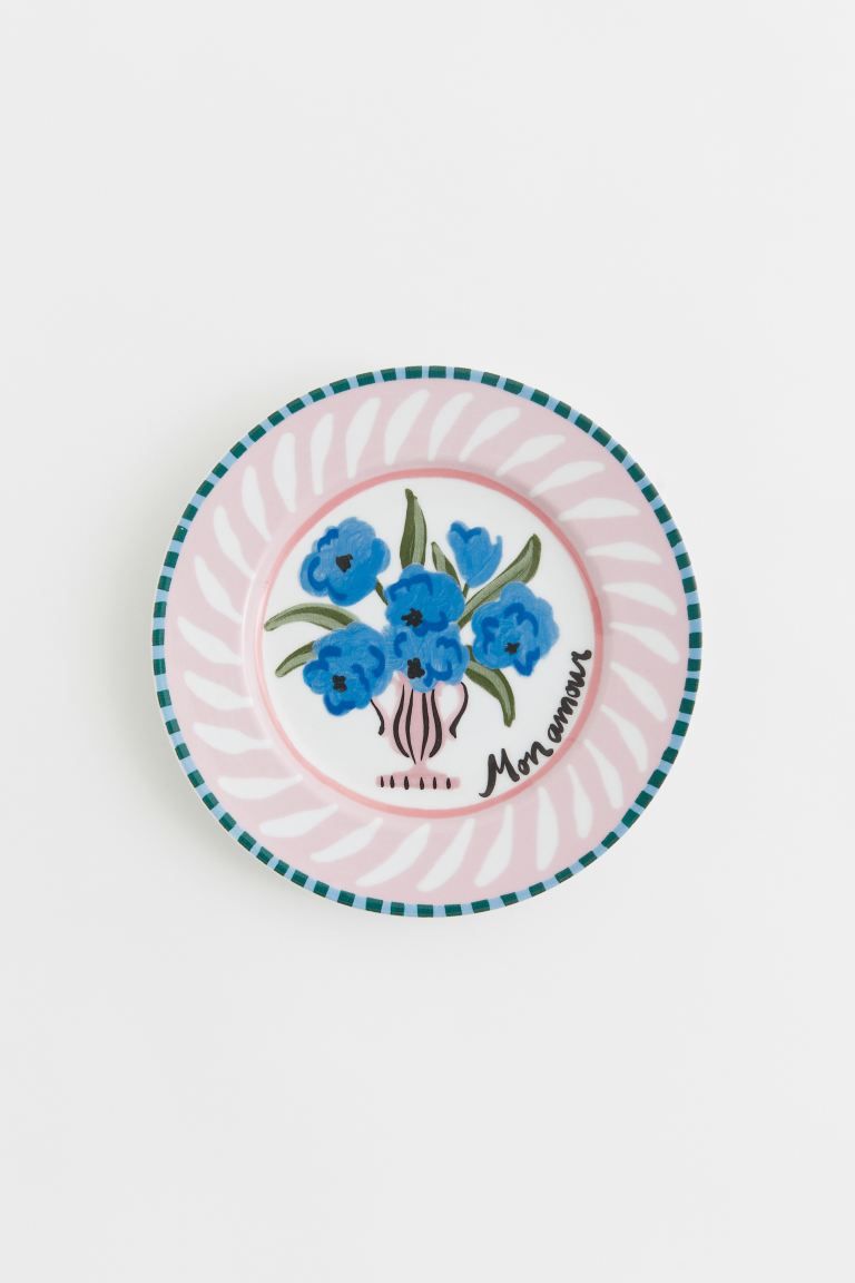 Medium porcelain plate | H&M (US + CA)