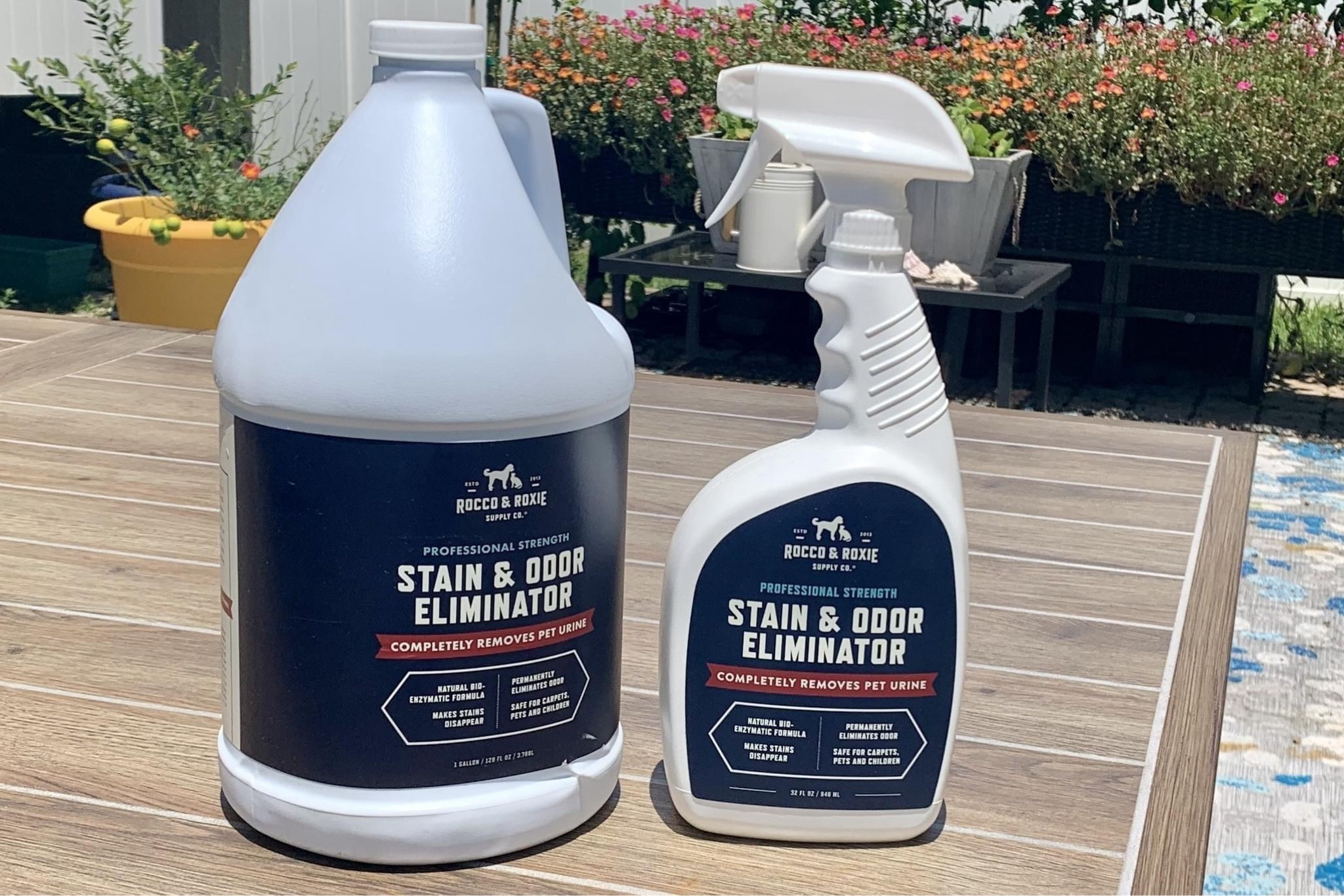 Rocco + Roxie stain/odor eliminator is on daily score today! Check it out 👇 My fave pet spray! Save more with S&S! In addition to carpet & upholstery messes, it works for kids' bio messes - we used to use it with sheets and pjs, I pour some in the wash with dog beds AND it works on stinky uniforms and what not (use in a spray bottle to pretreat pits)!!! (#ad)

#LTKSaleAlert #LTKFindsUnder50 #LTKHome