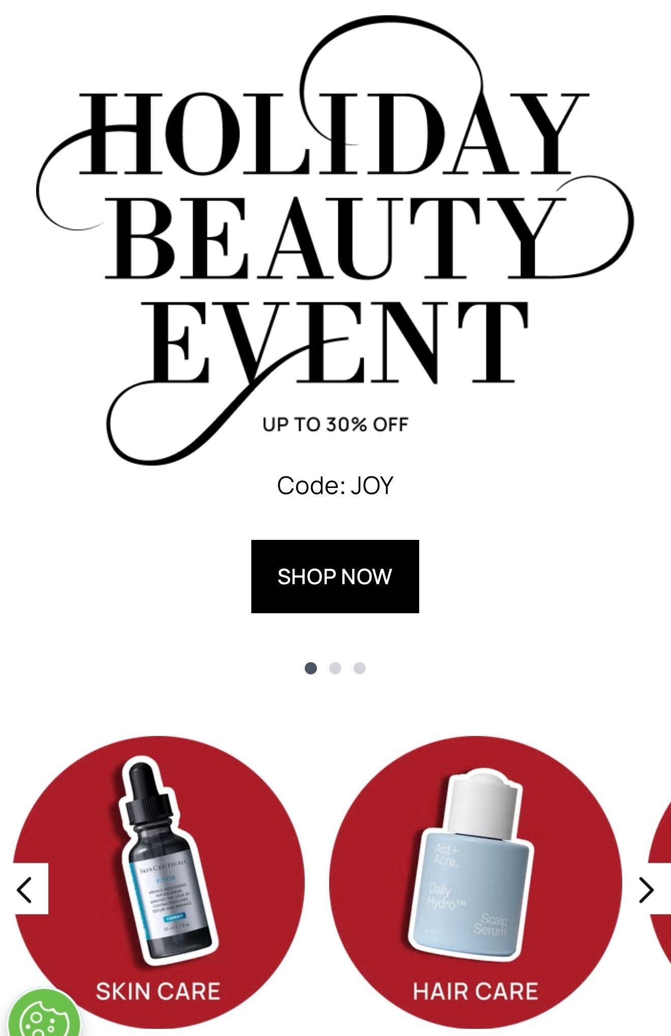 Up To 30% Off Great Skincare Products! 

#LTKGiftGuide #LTKselfcare #LTKSaleAlert