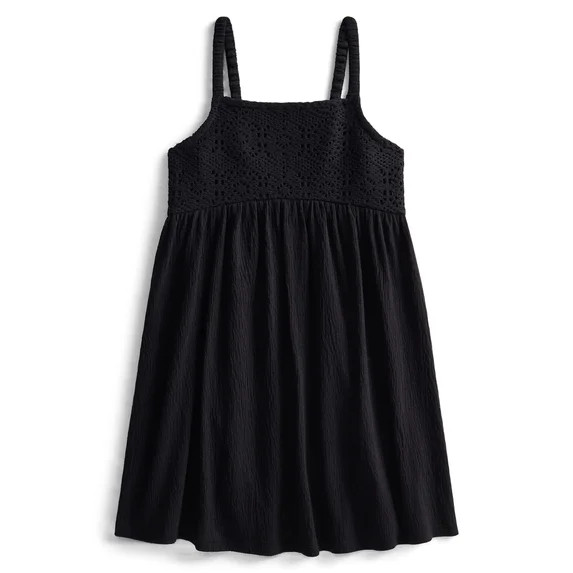 Wonder Nation Girls Crochet Dress, Sizes 4-18 & Plus | Walmart (US)