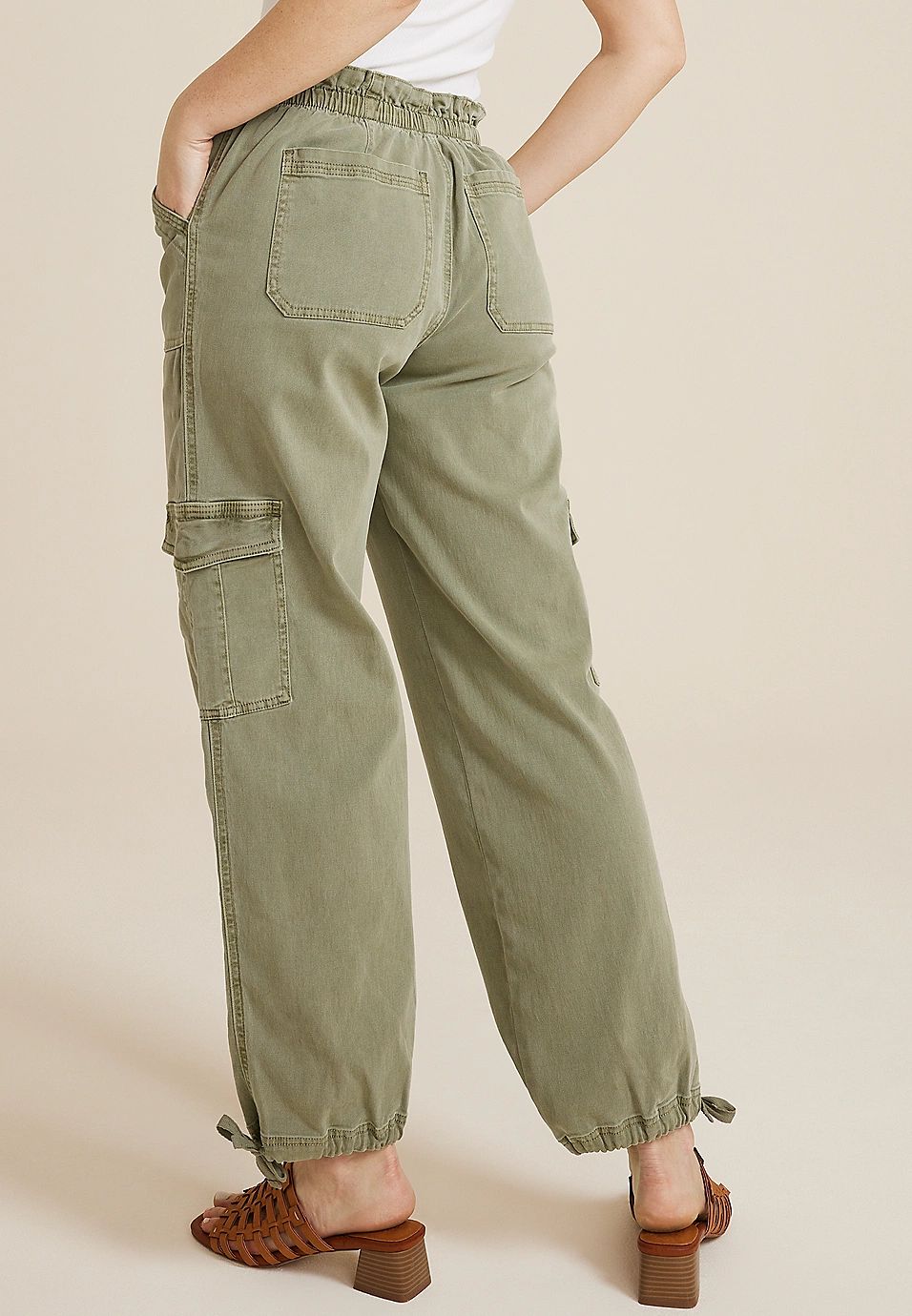 High Rise Utility Straight Pant | Maurices
