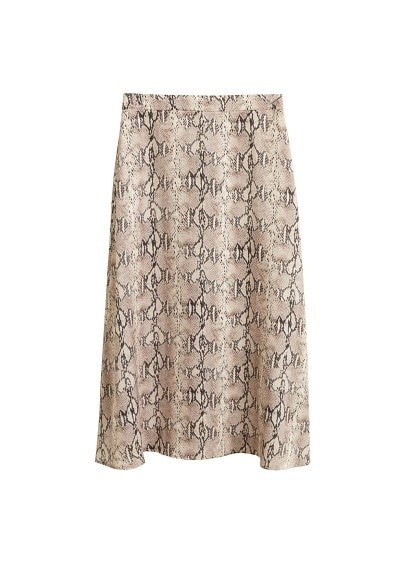 MANGO Snake print skirt | MANGO (US)