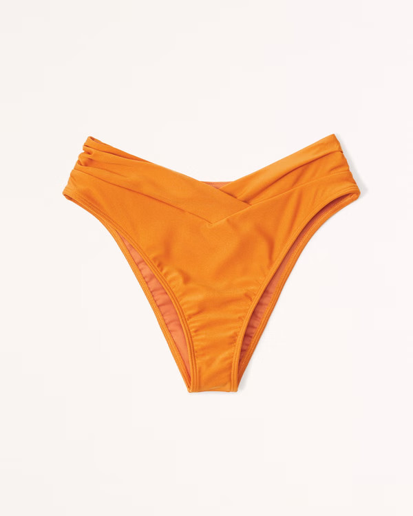 Mid-Rise V-Front Cheeky Bottom | Abercrombie & Fitch (US)
